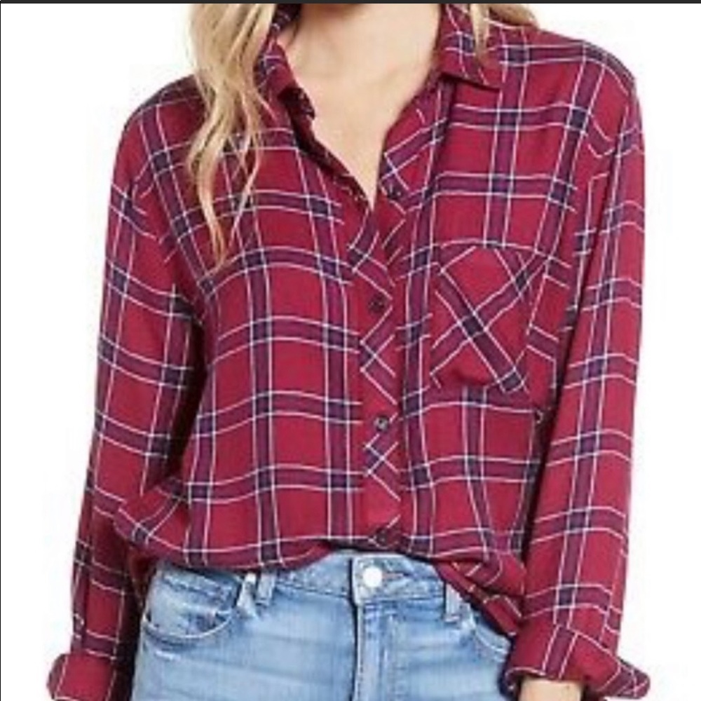 Brand new Rails flannel NWT